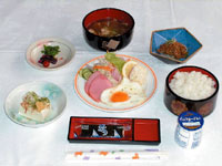 わかば荘朝食例