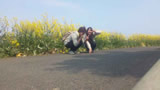 空、花、コンクリートと…
