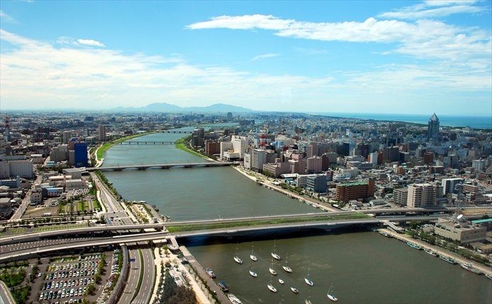 信濃川万代橋